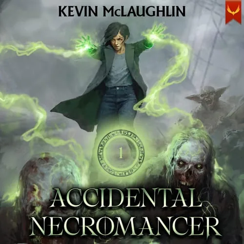 Accidental Necromancer by Kevin McLaughlin — audiobook cover