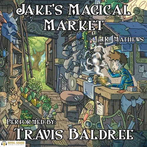 Jake's Magical Market audiobook cover